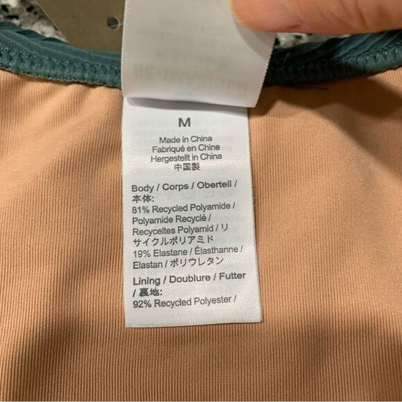 J Crew Swim M Ribbed Curve Waist Cheeky String Bikini Bottom Teal Green - Picture 7 of 11